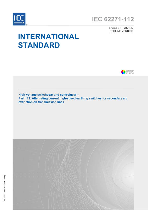 Cover IEC 62271-112:2021 RLV